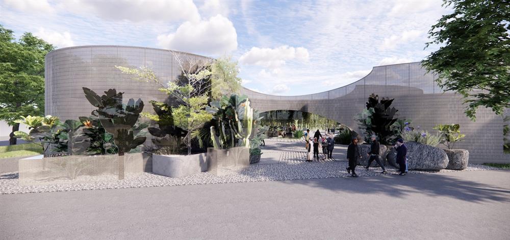 PARK2草悟廣場未來1F入口處示意圖,全新場地預計2022年1月中開幕 PARK2草悟廣場未來1F入口處示意圖,全新場地預計2022年1月中開幕