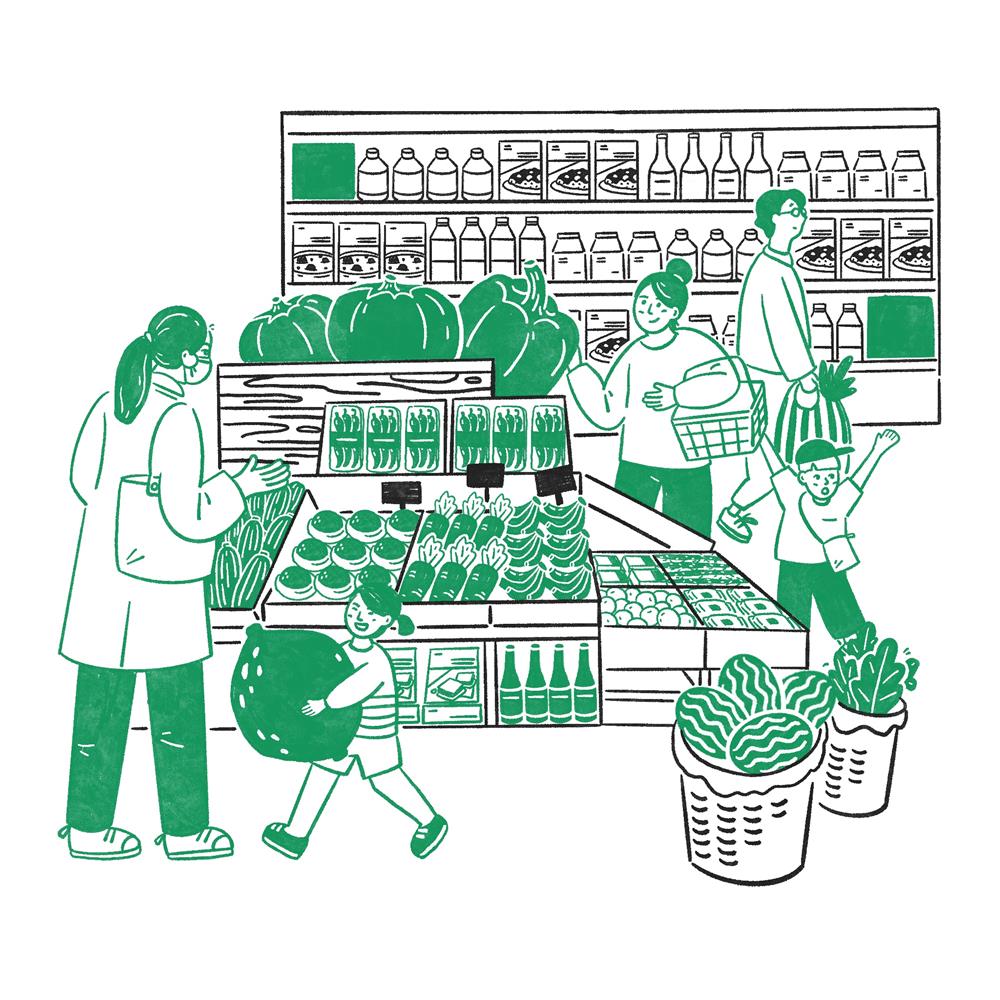 良品市場即將於美麗華旗艦店展開(插畫僅供示意)