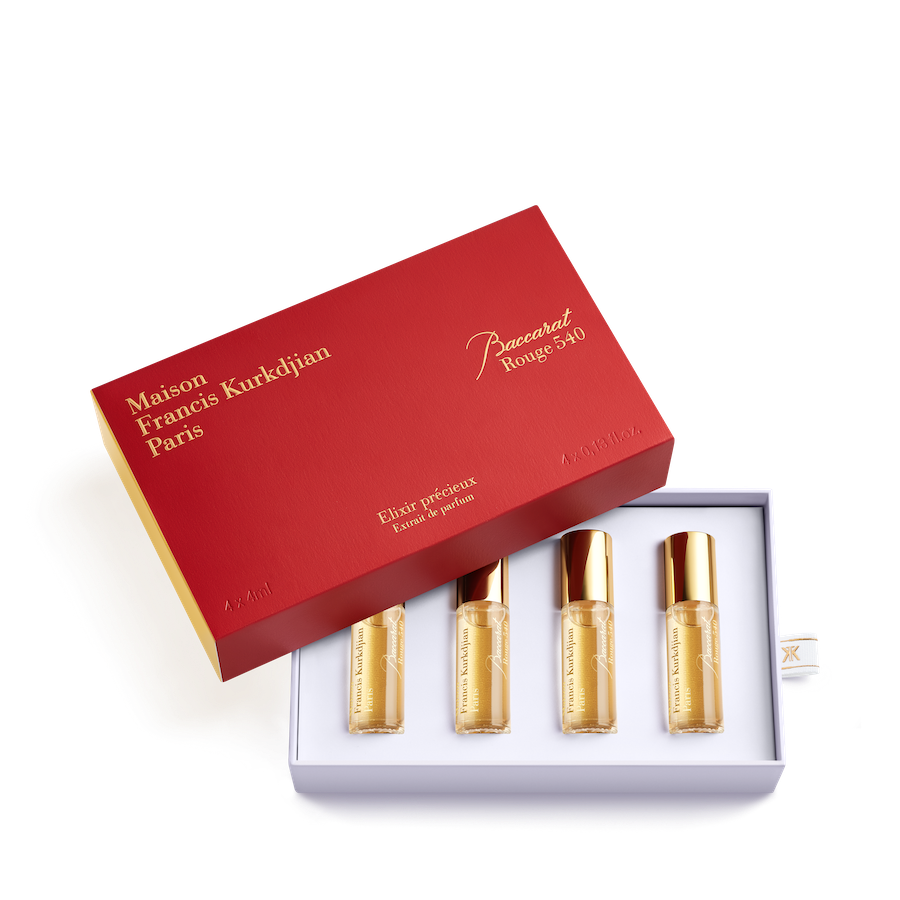 MFK_Baccarat Rouge 540水晶之焰香精滾珠香氛油四瓶組_4ml x 4_售價NTD3,980