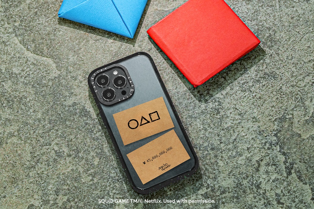 圖6. CASETiFY 發出《魷魚遊戲》邀請卡,邀請粉絲透過 CASETiFY 電子配件成為最大贏家 圖6. CASETiFY 發出《魷魚遊戲》邀請卡,邀請粉絲透過 CASETiFY 電子配件成為最大贏家