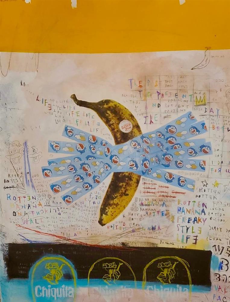 333畫廊，getFreaky，On The WALL 01，複合媒材，146x115，2021