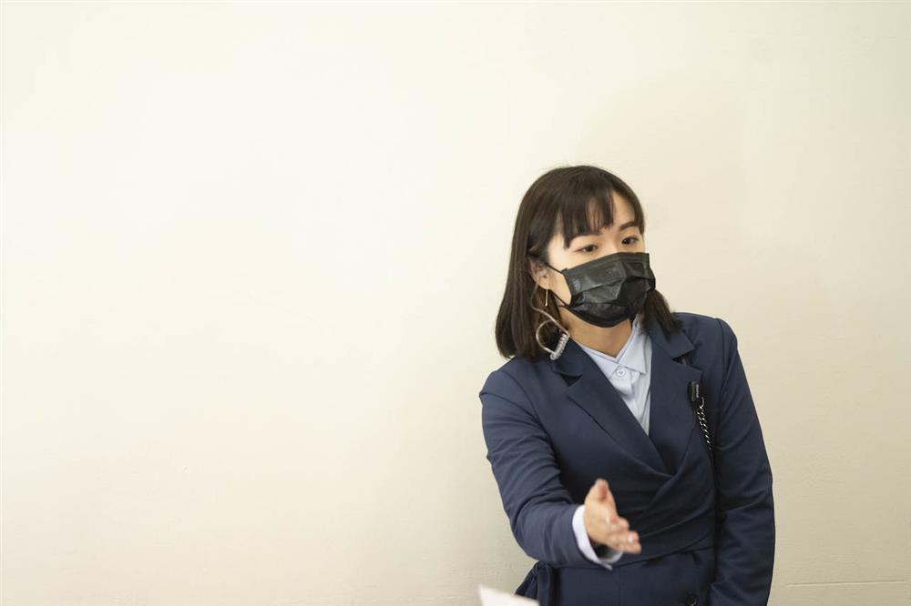 10文總同仁著制服執行工作任務