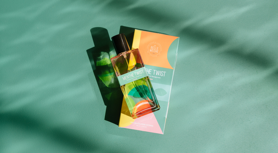 La Belle Mèche 翻玩薄荷古龍水，猶如清晨新鮮空氣般，營造出自在清新氛圍。(圖片提供1010 HOPE)