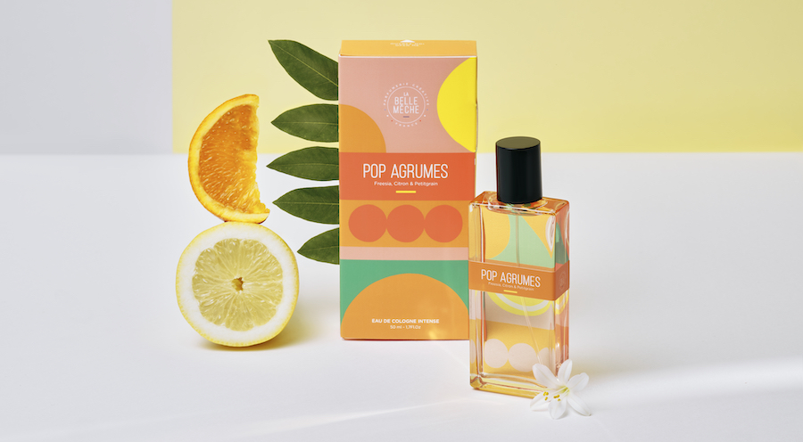 La Belle Mèche 乍現柑橘古龍水以多汁明亮的香氣，完美詮釋出明媚的度假風格。(圖片提供1010 HOPE)