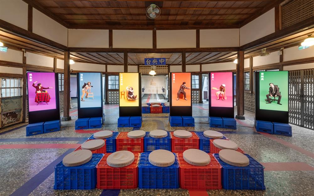 2021舊監青年旅店-大廳(同心圓設計‧影提供)