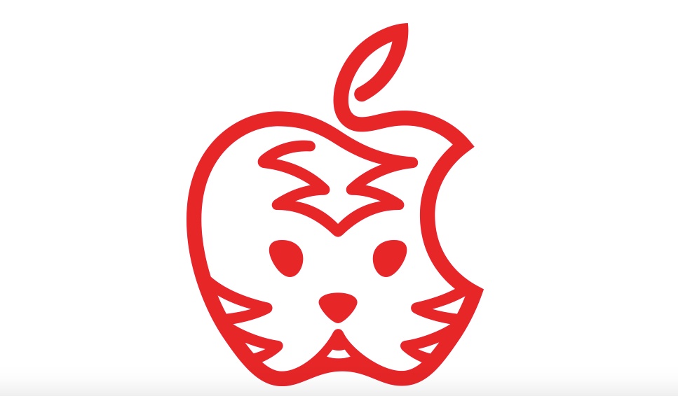 虎年apple logo 虎年apple logo