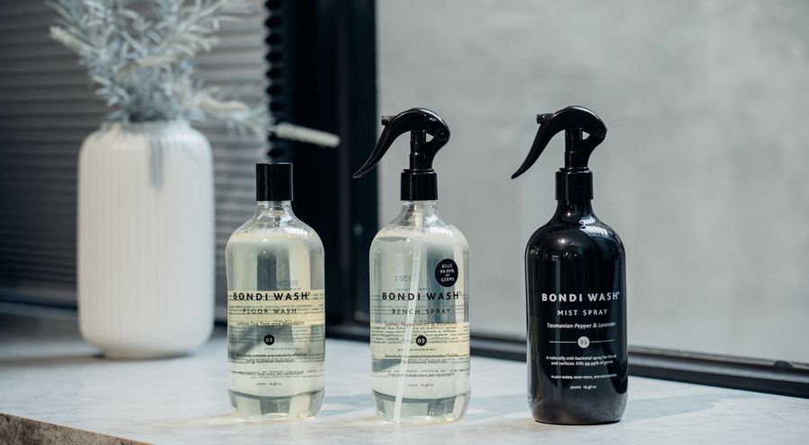 Bondi Wash全系列商品以天然成分打造，具有強效潔淨功能，更如同香水般呈現美好香氣。(圖片提供1010HOPE)