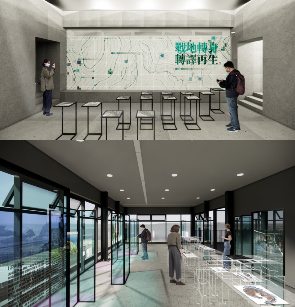 2022戰地轉身 轉譯再生展場示意圖 2022戰地轉身 轉譯再生展場示意圖
