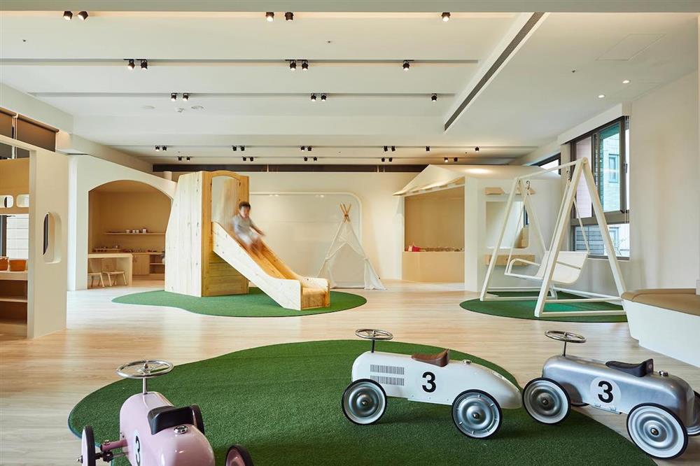 ⟪蘊泉庄⟫圖說：自然風親子童玩間，讓孩童盡情放電