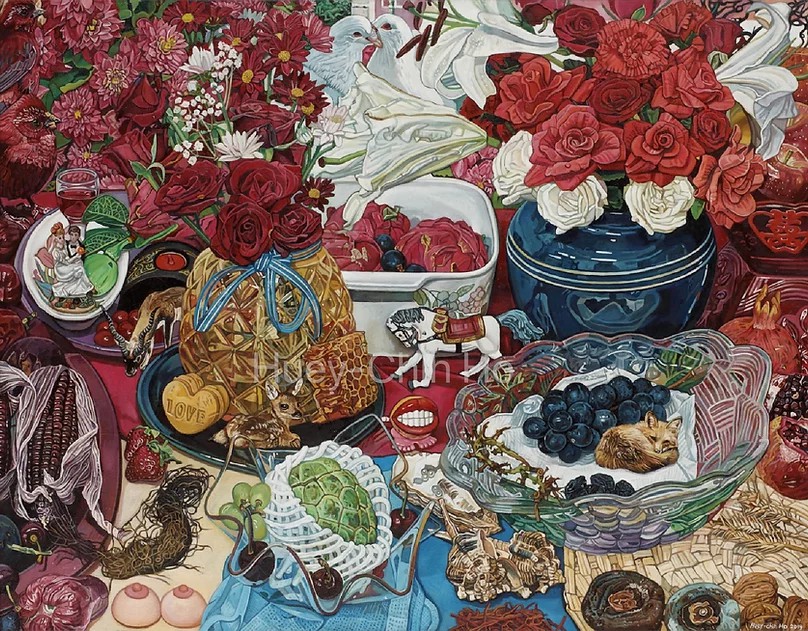 06_DV Gallery賀蕙芝 愛情之歌 油畫畫布 91 x 116.5 cm (1) 06_DV Gallery賀蕙芝 愛情之歌 油畫畫布 91 x 116.5 cm (1)