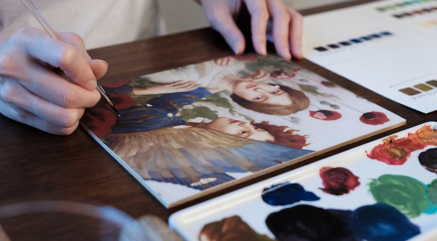 奇美博物館以館藏名畫與修復體驗為主軸，推出線上課程。圖-奇美博物館