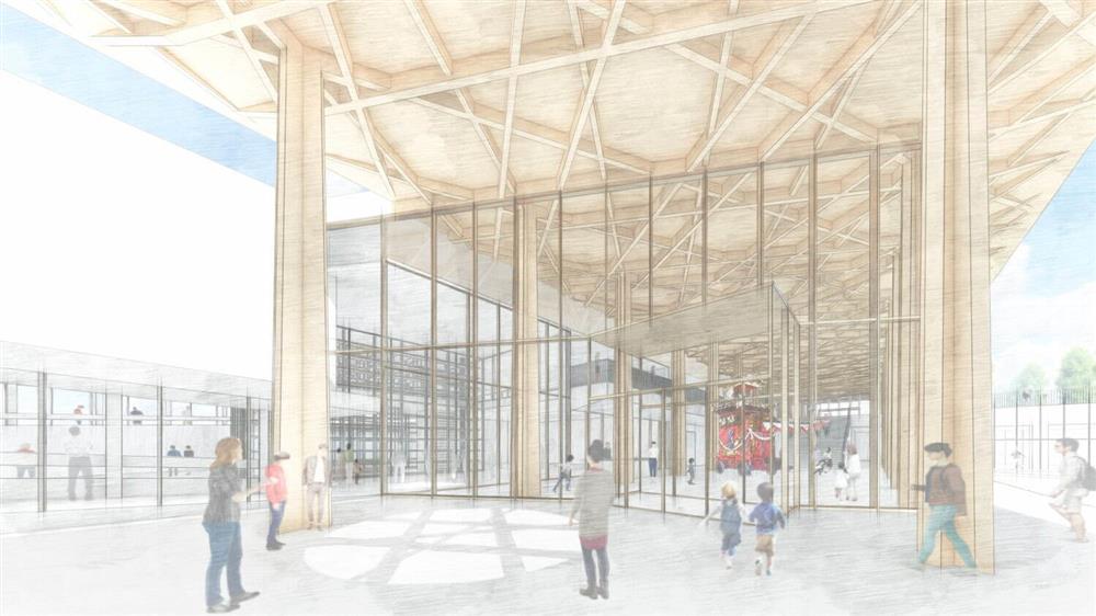 坂茂愛知縣豐田市博物館Yps