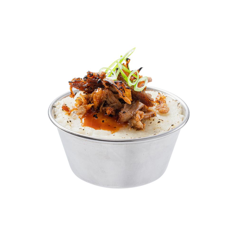 手撕香料豬與薯泥 ft.東泉辣椒醬 