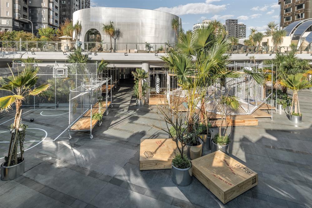 打包運動場 SPORT 2GO 位於PARK2草悟廣場B1。Photo Credit 楊承 Chen Yang