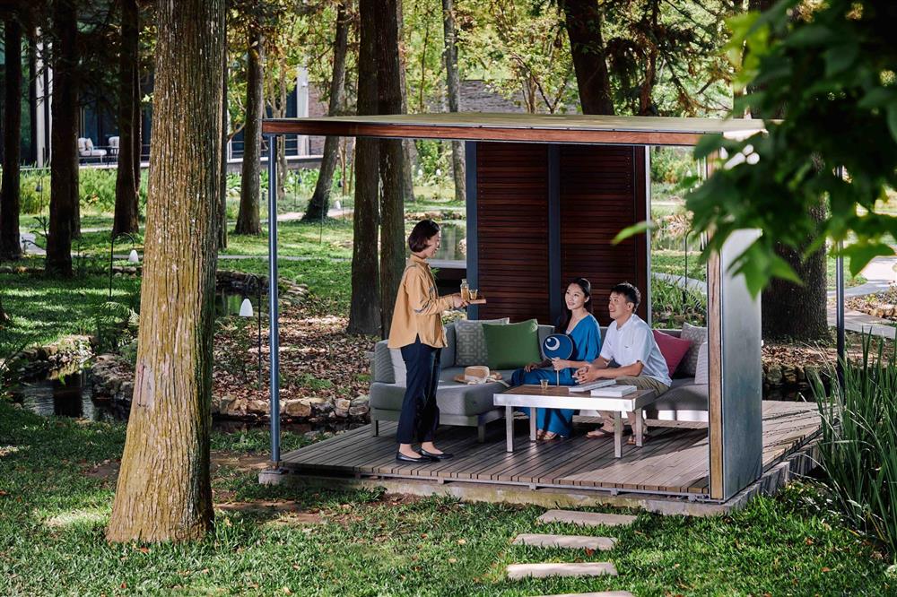 【虹夕諾雅 谷關 HOSHINOYA Guguan】西式涼亭入住時刻示意照・Gazebo Check In Image