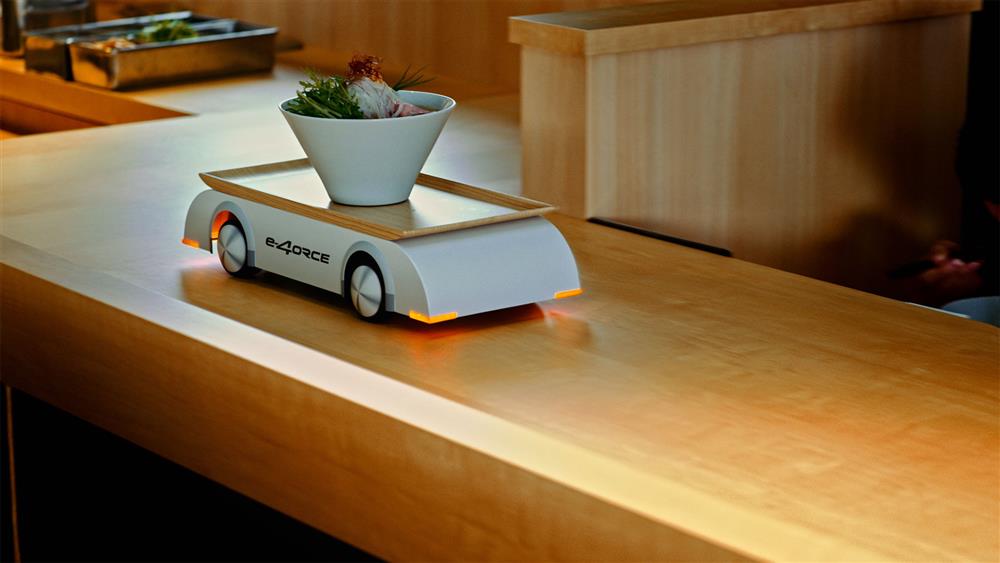 Nissan送拉麵迷你電動車
 Nissan送拉麵迷你電動車