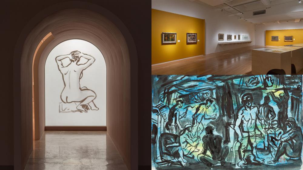 小檔「掘光而行：洪瑞麟」原鄉・異鄉場景照