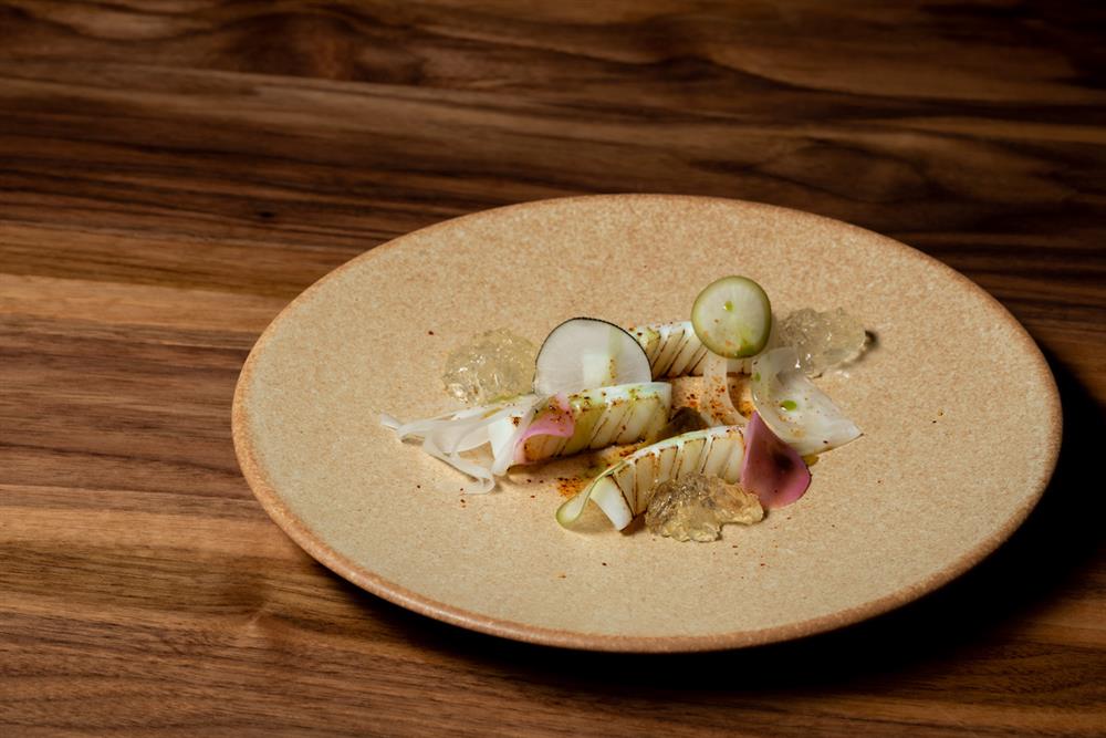 Mad by Le Kief_農作再生之二__炙燒花枝與番茄凍_Calamari_tomato jelly