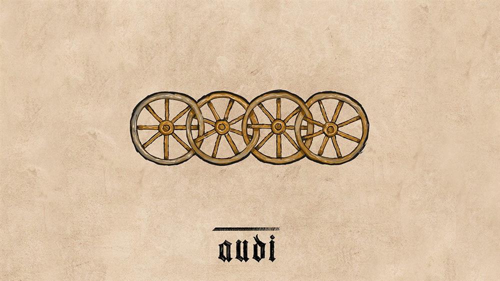 Medieval branding中世紀風格品牌Logo9