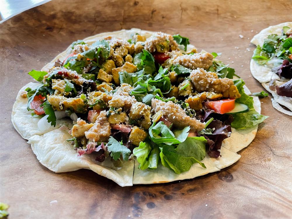 南洋沙嗲雞捲餅