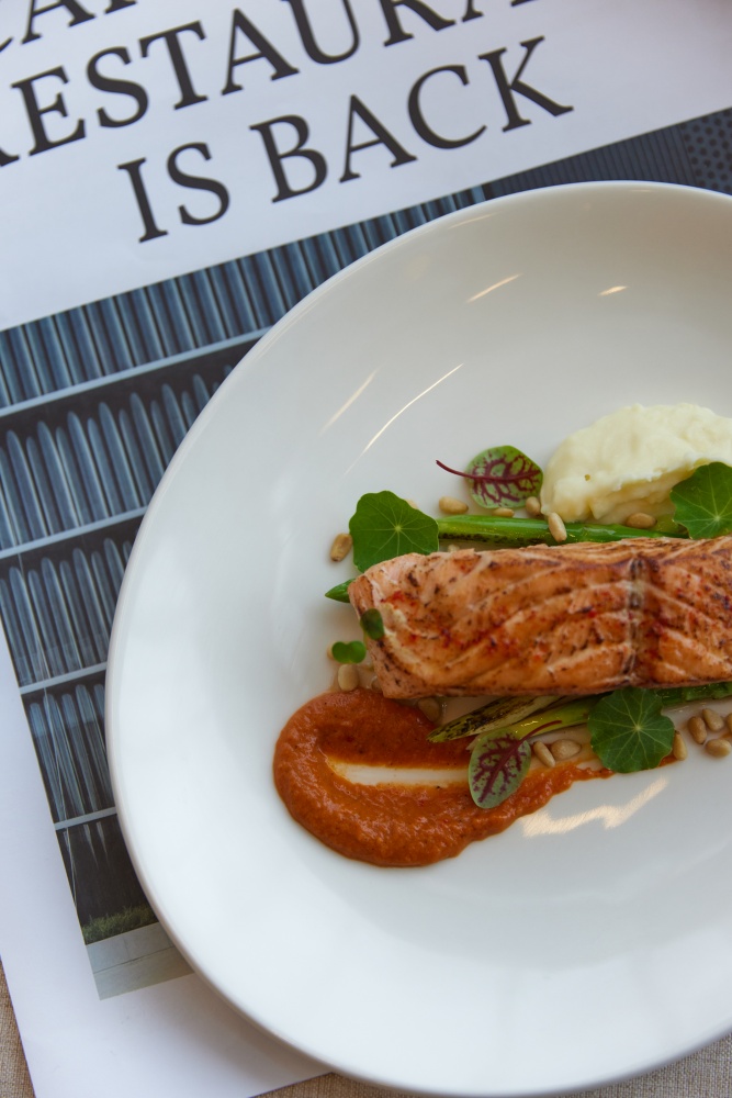 小檔ACME_012烤鮭魚及蘆筍 小檔ACME_012烤鮭魚及蘆筍