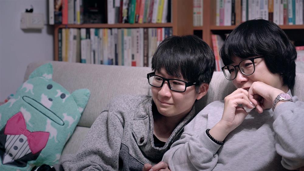 5.經營獨立書店的同志伴侶。（圖片提供後場音像紀錄工作室）