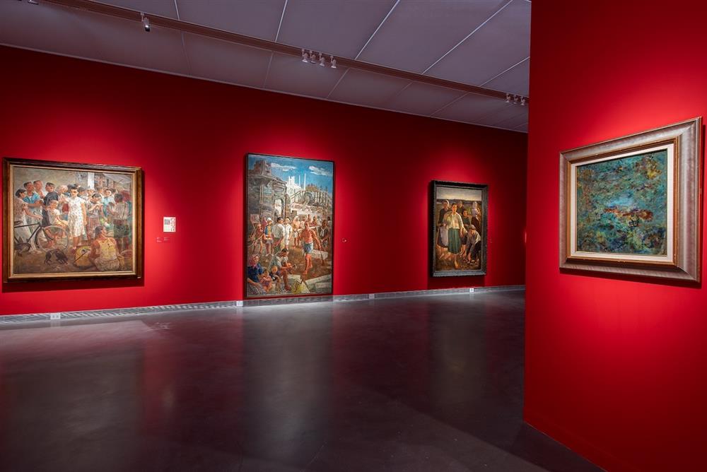 高美館《光──臺灣文化的啟蒙與自覺》展場一景。_6