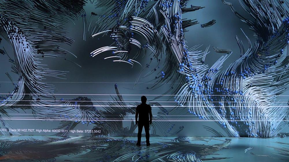 將音樂家在演奏過程中的「腦電波活動」數據轉化成影像,打造一場獨特的視覺音樂會「超弦理論(SAY SUPERSTRINGS)」 將音樂家在演奏過程中的「腦電波活動」數據轉化成影像,打造一場獨特的視覺音樂會「超弦理論(SAY SUPERSTRINGS)」