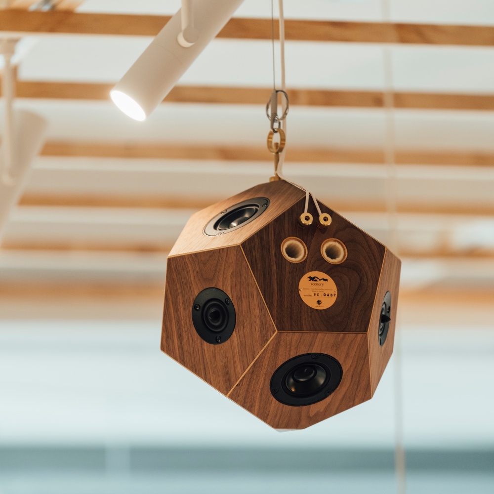 小檔linstude無指向性多面體手工喇叭