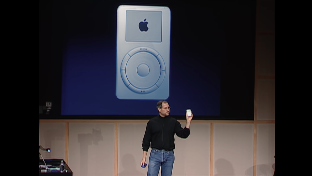2001 ipod keynote