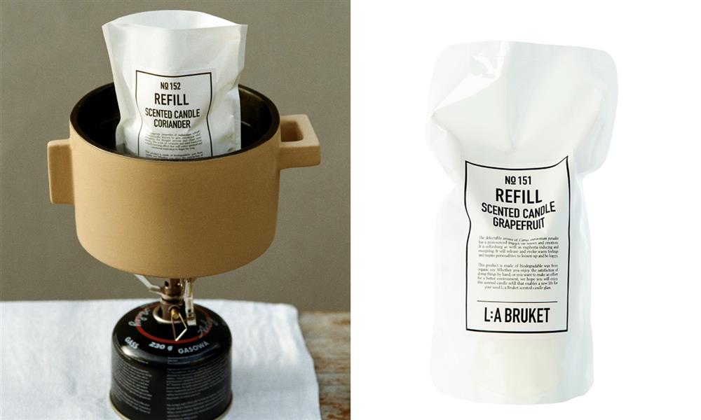 LA BRUKET 香氛蠟燭補充包_葡萄柚 260g LA BRUKET 香氛蠟燭補充包_葡萄柚 260g