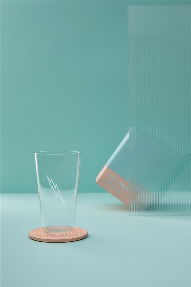 05【人孔蓋杯墊玻璃杯套裝組】閃電款