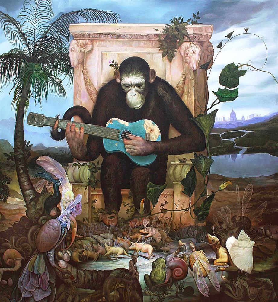 2016_Chimpanzee_s Concert_180x133cm_72 的副本
