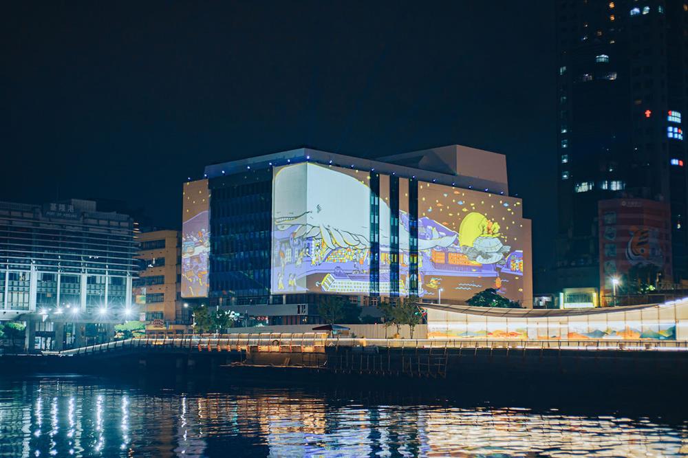 Croter X 當若科技藝術《山海洄游》（請標註「照片由擷果創意提供 攝影 _ Alf Wang」）