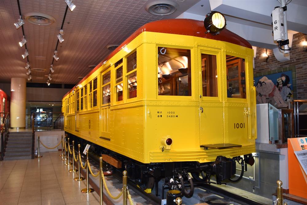 地鐵博物館_「日本最初的地鐵車廂1001號車」 ©Tokyo Metro Co., Ltd (1)