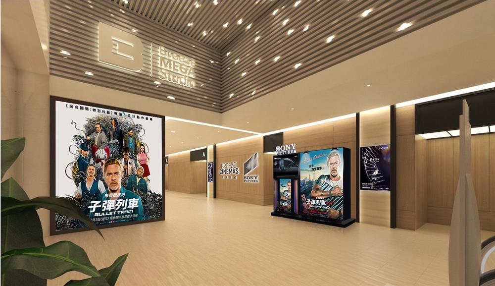 微風影城 SONY PICTURES 影廳 廳外示意圖