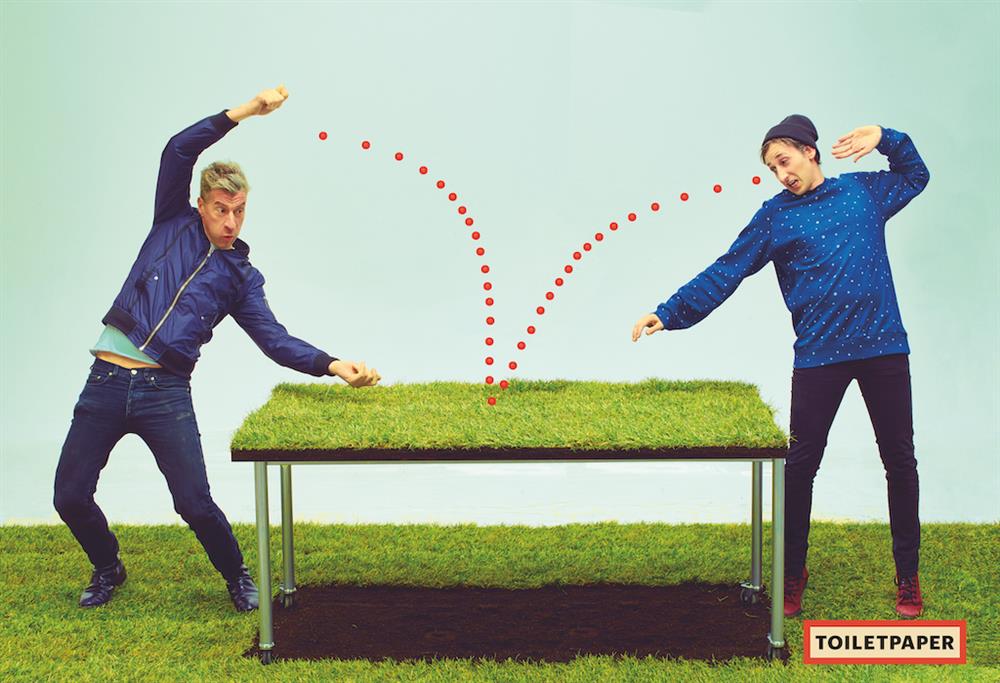 《TOILETPAPER》創辦人：藝術家Maurizio Cattelan與攝影師Pierpaolo Ferrari。08