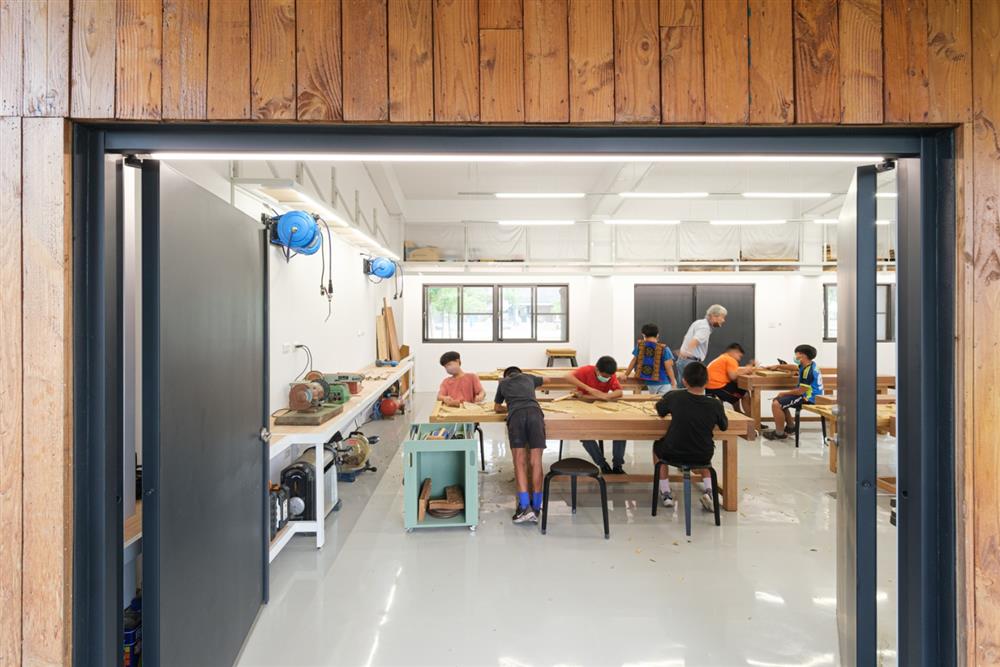 小檔木工教室氛圍營造