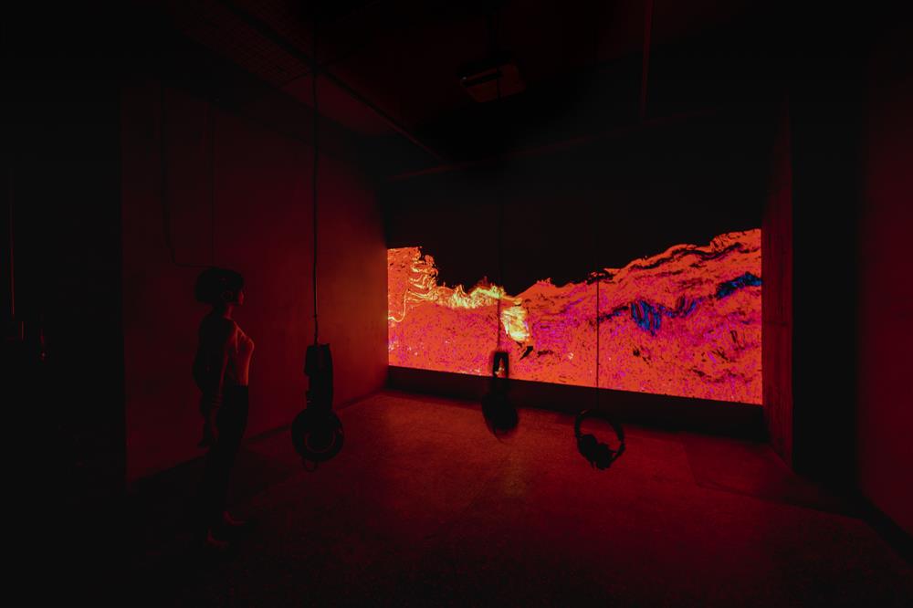 《回家》，《小花計畫2022-Re：小花盛開的回音》，展於金馬賓館當代美術館。Photo：ALIEN Art 永添藝術