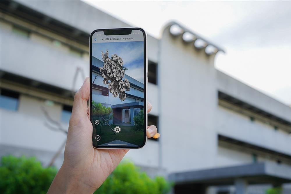 《音花》，《小花計畫2022-Re：小花盛開的回音》，展於金馬賓館當代美術館。Photo：ALIEN Art 永添藝術_2