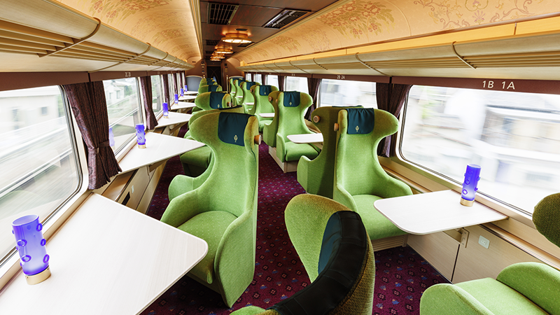 觀光特急列車AONIYOSHI003 觀光特急列車AONIYOSHI003