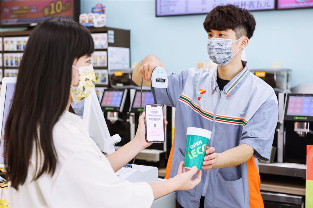 「OPEN iECO循環杯還杯機」，目前於內湖區7家7-ELEVEN門市測試，預計7月11日起正式開放民眾使用(2)