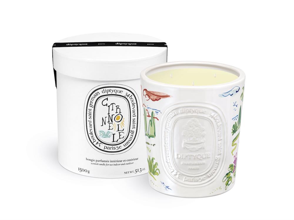 diptyque 2022限量檸檬草香氛蠟燭 1500g -特別版 NT$11,000_單品圖01 diptyque 2022限量檸檬草香氛蠟燭 1500g -特別版 NT$11,000_單品圖01