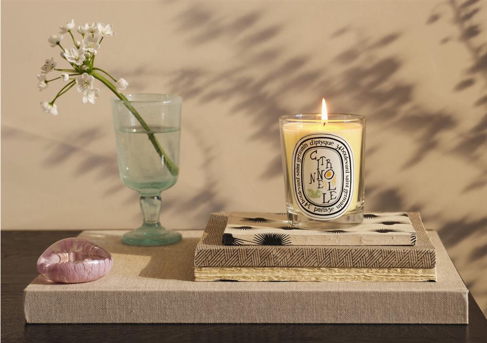 diptyque 2022限量檸檬草香氛蠟燭 190g NT$2,100_情境圖01 diptyque 2022限量檸檬草香氛蠟燭 190g NT$2,100_情境圖01