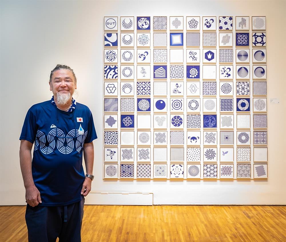 小檔展覽現場除了多件設計新作首次發表，還有野老朝雄豐富藝術代表作品特別空運來台展出。