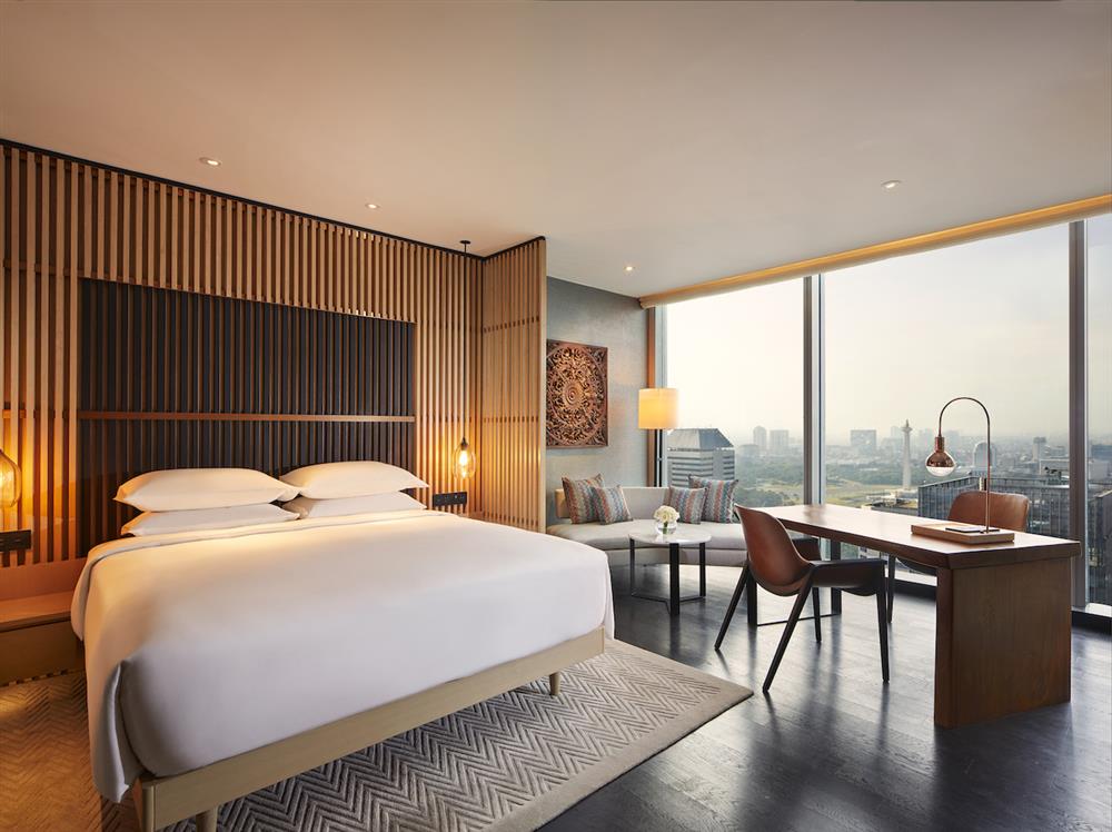 雅加達柏悅酒店Park Hyatt Jakarta - Park King - Bedroom 雅加達柏悅酒店Park Hyatt Jakarta - Park King - Bedroom