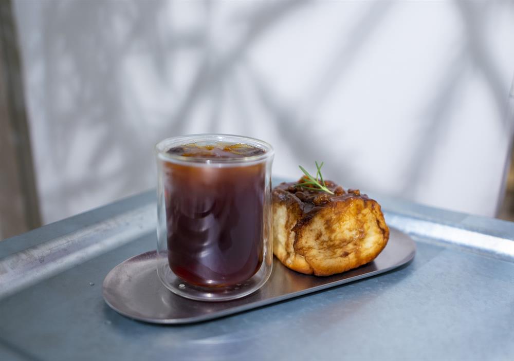 限量Heritage焦糖核桃肉桂捲＋雨林認證豆手沖咖啡套餐