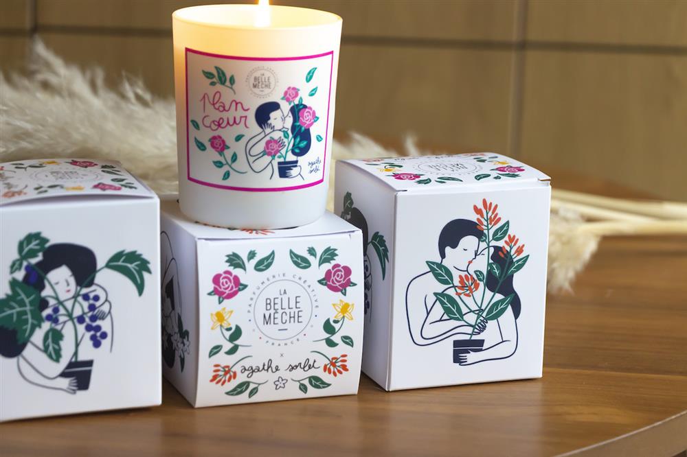 La Belle Mèche 一吻傾心香氛蠟燭 180g NT$1,780_情境圖4 La Belle Mèche 一吻傾心香氛蠟燭 180g NT$1,780_情境圖4