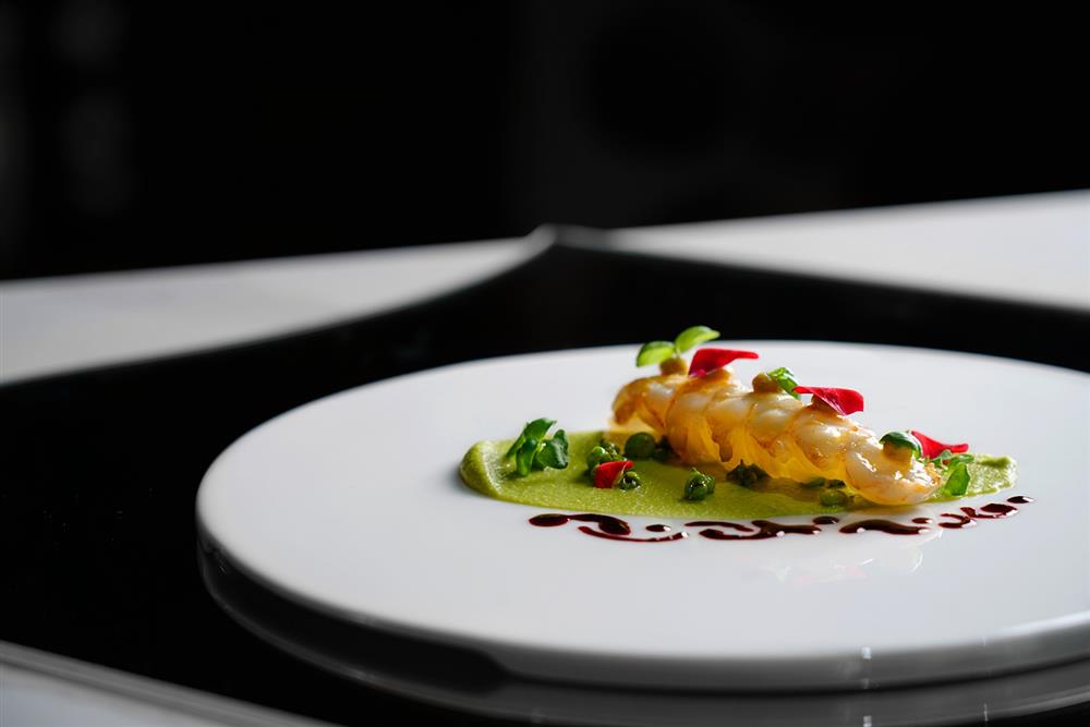 小檔君尹套餐＿龜山島角蝦_豌豆_甜菜