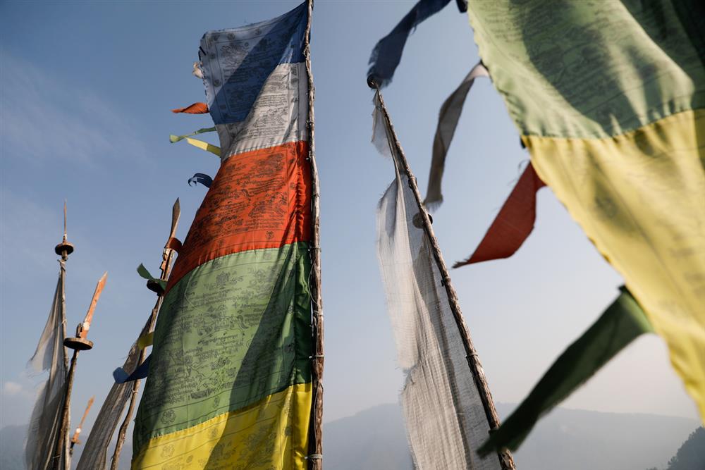 安縵喀拉不丹Amankora, Bhutan – Experience, Excursion, Coloured prayer flags_17169
